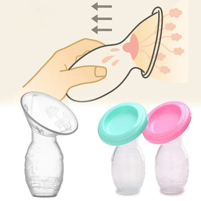 Tiralatte Manuale in Silicone BPA Free con Raccoglitore Salvagoccia