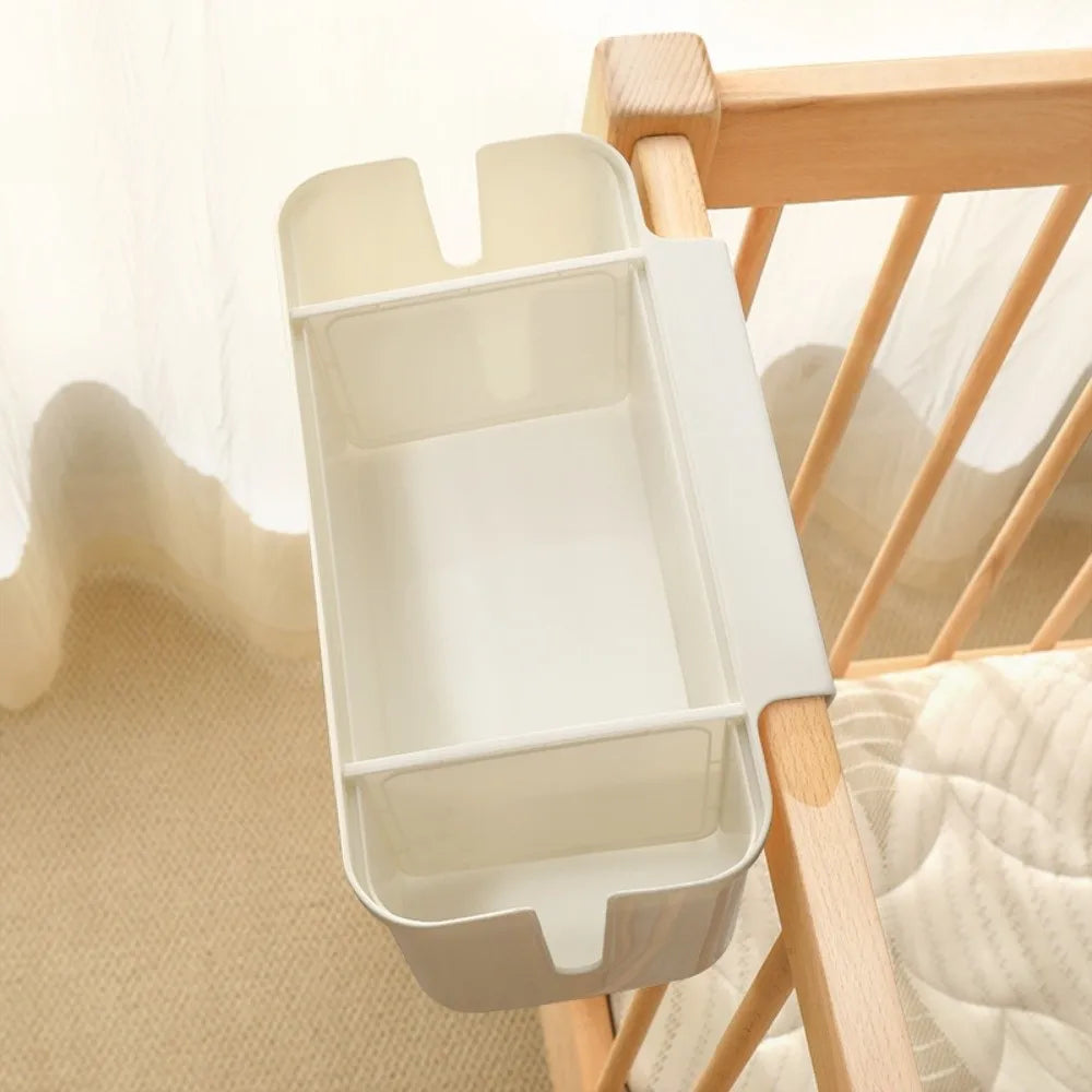 Organizer Appendibile per Culla e Lettino – Porta Pannolini e Accessori con Divisori Regolabili