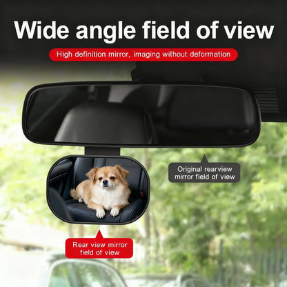 Specchietto Auto per Bambini Orientabile 360° – Specchio di Controllo per Sedile Posteriore