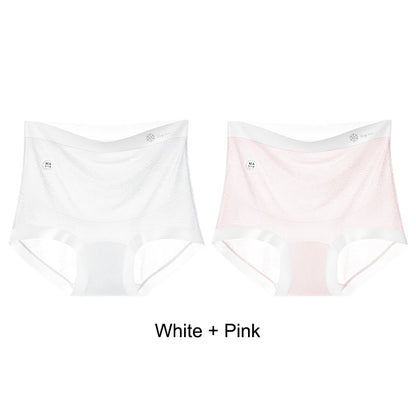 Set 2 Slip Premaman a Vita Alta Elasticizzati – Intimo Maternità per Gravidanza e Post Parto
