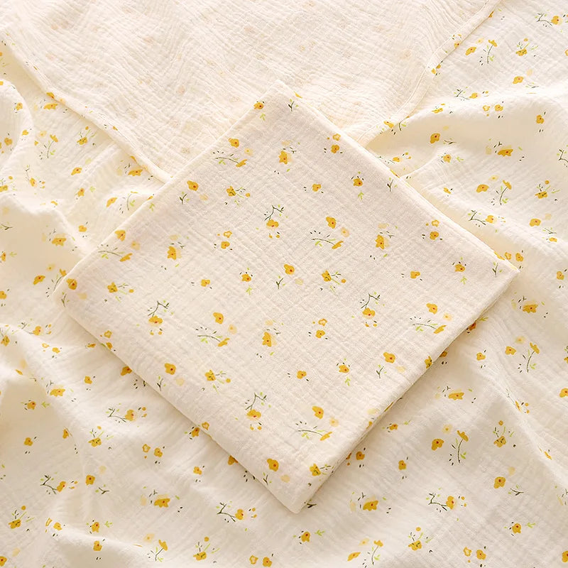 Copertina Neonato in Mussola di Cotone 100×100 cm – Leggera e Traspirante
