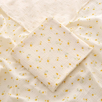 Copertina Neonato in Mussola di Cotone 100×100 cm – Leggera e Traspirante