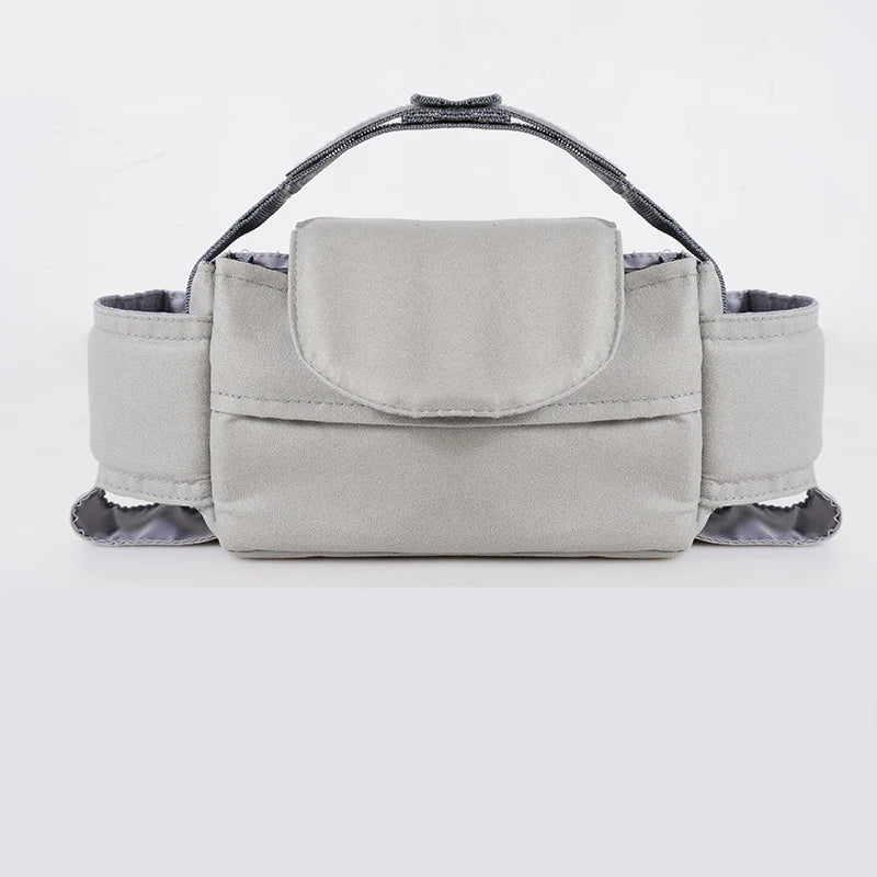 Organizer Passeggino Premium Impermeabile – Borsa Portaoggetti con Portabiberon, Tasche Multiple e Accesso Salviette