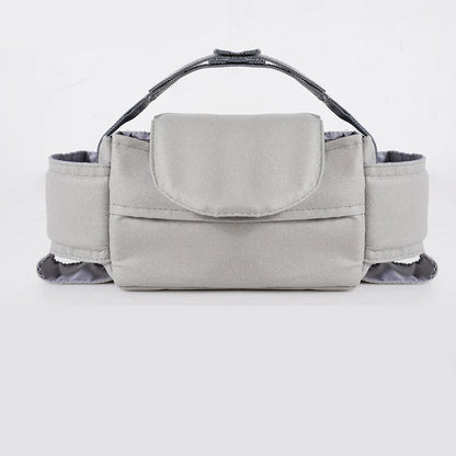 Organizer Passeggino Premium Impermeabile – Borsa Portaoggetti con Portabiberon, Tasche Multiple e Accesso Salviette