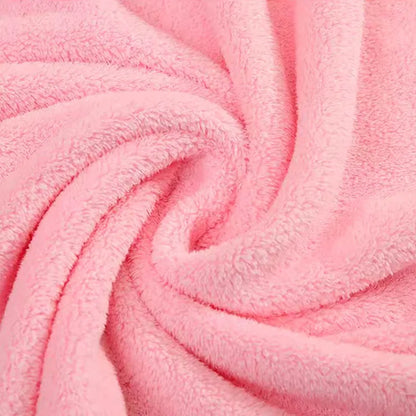 Asciugamano con Cappuccio per Neonati e Bambini 80×80 cm – Morbido, Assorbente e Avvolgente