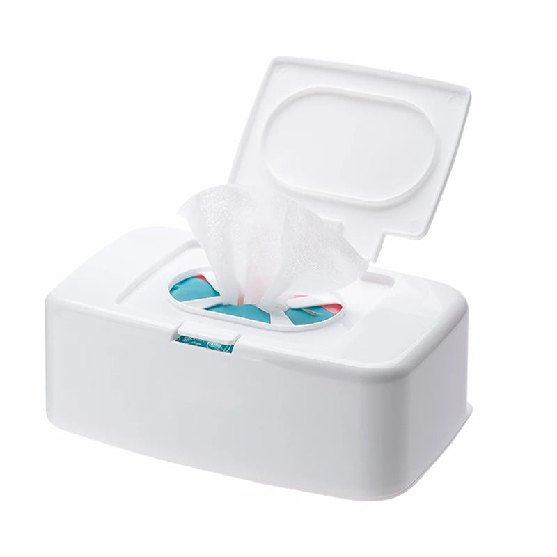 Dispenser Porta Salviette Umidificate per Cambio Pannolino – Contenitore con Coperchio
