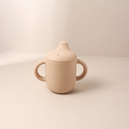 Bicchiere da Apprendimento in Silicone con Manici e Beccuccio – 180 ml