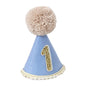 Cappellino Primo Compleanno con Pompon – Riutilizzabile per Festa e Servizi Fotografici