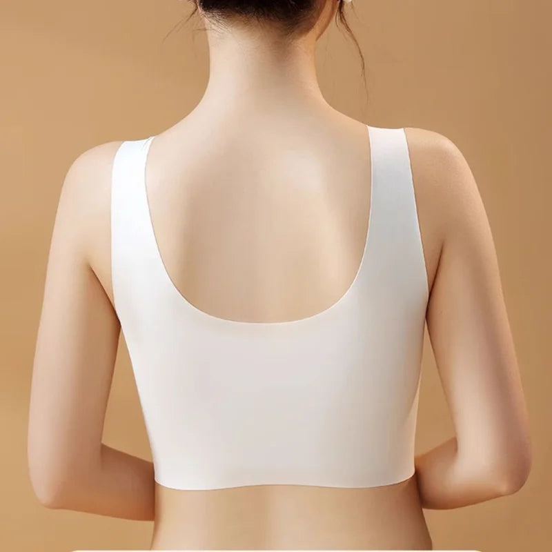 Reggiseno Allattamento con Apertura Frontale – Brassière Senza Ferretto con Coppe 3/4 e Bottoni