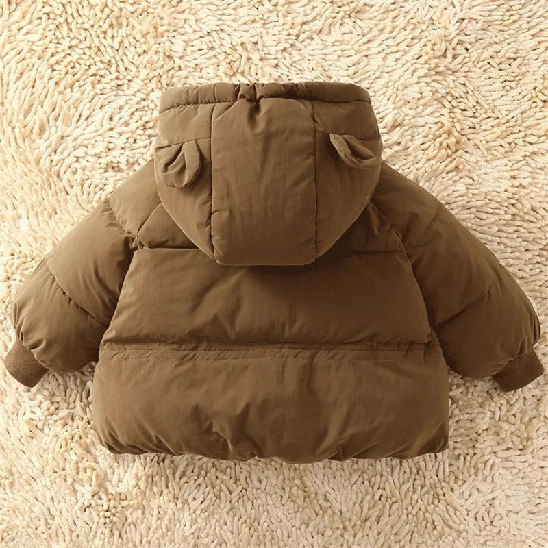 Giacca Invernale Imbottita Bambini con Cappuccio – Piumino Caldo e Unisex