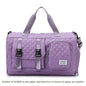 Borsone da Viaggio in Nylon Impermeabile con Scomparti Separati - Borsa Mamma Organizer Multifunzione