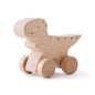 Dinosauri Giocattolo in Legno con Ruote – Gioco Educativo e Creativo per Bambini