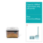Contenitore Salva-Freschezza per Latte in Polvere - Dispenser con Dosatore 800/1000 ml