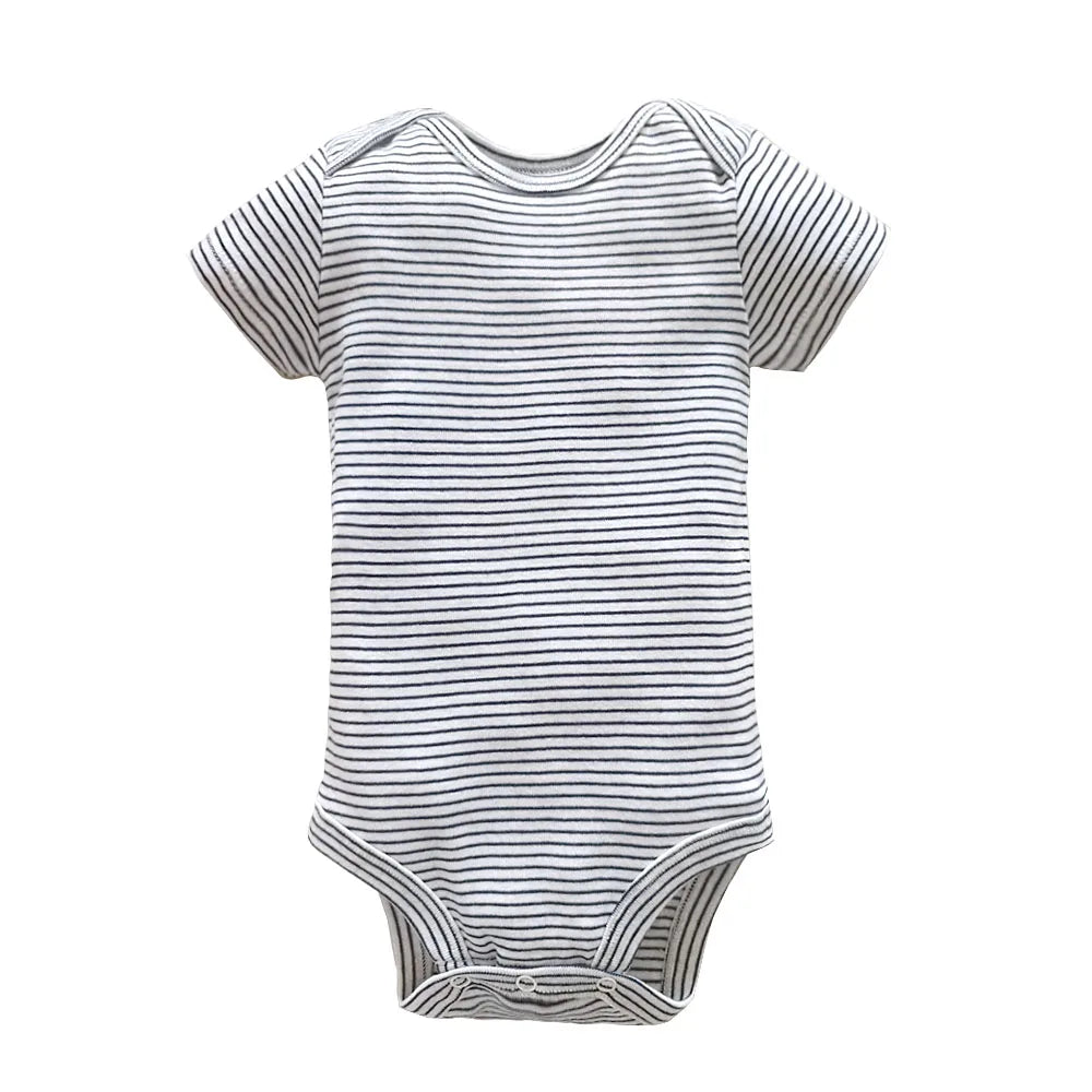 Body Neonato a Manica Corta 100% Cotone – Fantasie Assortite