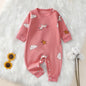 Tutina in Cotone 100% a Maniche Lunghe per Neonati e Bambini