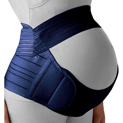 Fascia Premaman di Supporto 3 in 1 Regolabile – Cintura Gravidanza e Fascia Post Parto per Sostegno di Pancia e Schiena