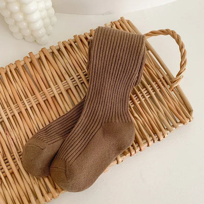 Calzamaglia in Cotone Elasticizzato per Bambine | Collant Caldi e Morbidi 1-9 Anni