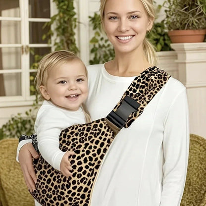 Marsupio Porta Bebè Ergonomico a Fascia Regolabile – Sling Traspirante per Neonati e Bambini fino a 20 kg