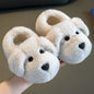 Pantofole Invernali Bambini Antiscivolo – Ciabatte Morbide in Peluche con Elastico al Tallone