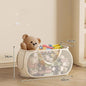 Cesto Organizer Porta Giochi e Peluche in Rete per Cameretta