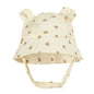 Cappello da Sole Neonato con Orecchie da Coniglietto in Cotone – Cappellino Estivo Regolabile 0-12 Mesi