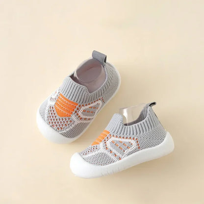 Scarpe Calzino Primi Passi per Neonato e Bambino | Traspiranti con Suola Antiscivolo in Gomma