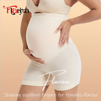 Leggings Premaman a Vita Alta – Pantaloncini Senza Cuciture in Due Lunghezze