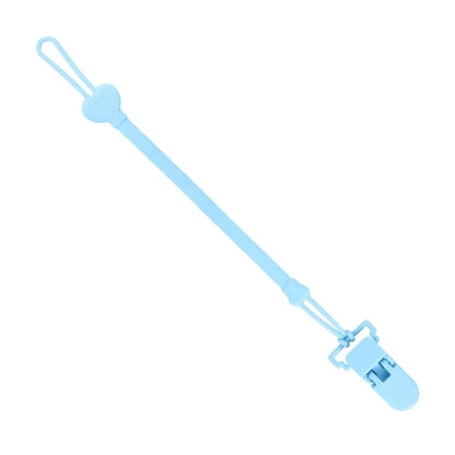 Laccetto Porta Ciuccio in Silicone con Clip – Catenella Anticaduta per Ciuccio e Massaggiagengive 22 cm