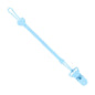 Laccetto Porta Ciuccio in Silicone con Clip – Catenella Anticaduta per Ciuccio e Massaggiagengive 22 cm