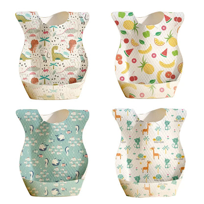 Bavaglini Impermeabili Usa e Getta a Casacca – Set 10 pz