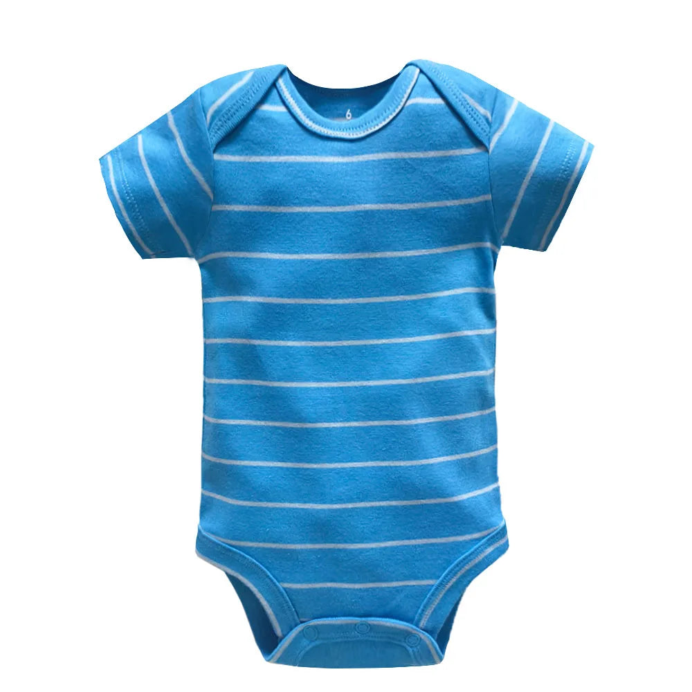 Body Neonato a Manica Corta 100% Cotone – Fantasie Assortite