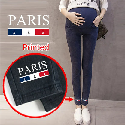 Jeans Premaman Elasticizzati con Fascia Regolabile in Vita