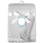 Copertina Neonato in Morbido Pile 70×95 cm con Texture a Rilievo