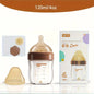 Biberon Anticolica in Vetro Borosilicato con Tettarella in Silicone BPA Free – Collo Largo 120/160/240 ml
