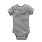 Body Neonato a Manica Corta 100% Cotone – Fantasie Assortite