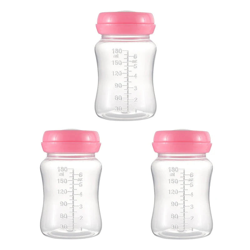 Contenitore Graduato per Conservazione Latte Materno 180 ml – Singolo o Set 2 Pezzi