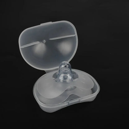 Paracapezzoli in Silicone per Allattamento – Set 2 Pezzi con Custodia