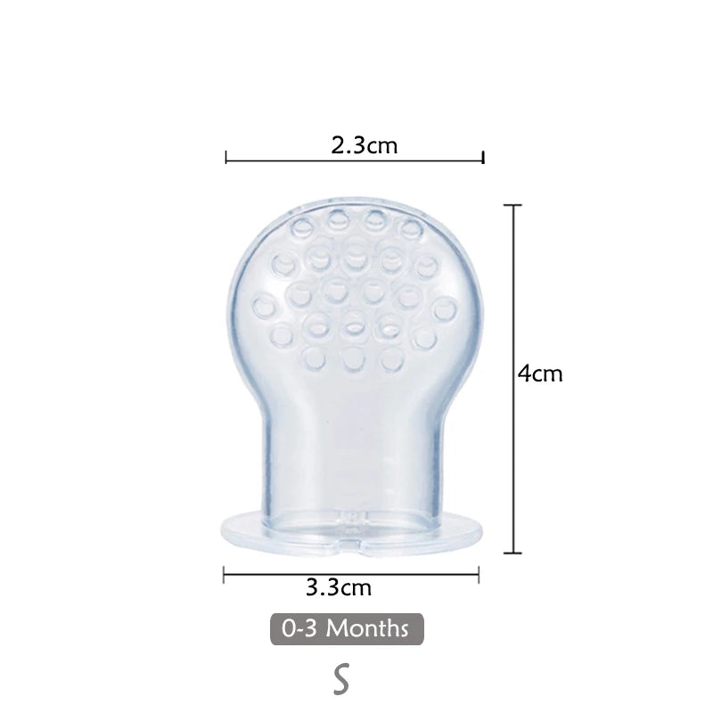 Succhietto per Frutta e Pappa – Ciuccio Alimentare in Silicone