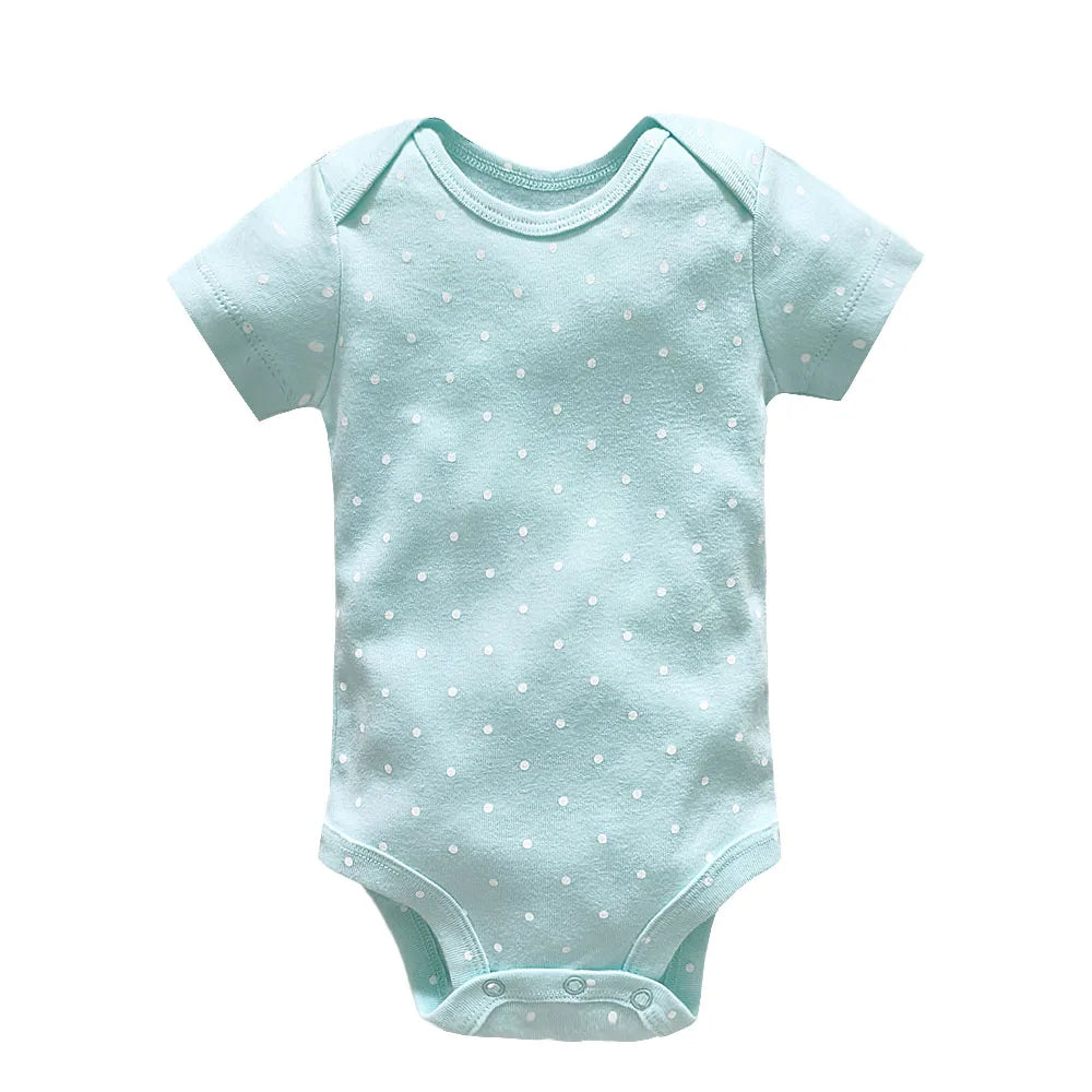 Body Neonato a Manica Corta 100% Cotone – Fantasie Assortite