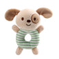 Sonaglio Peluche per Neonato con Anello da Afferrare – Gioco Sensoriale Morbido a Forma di Animale