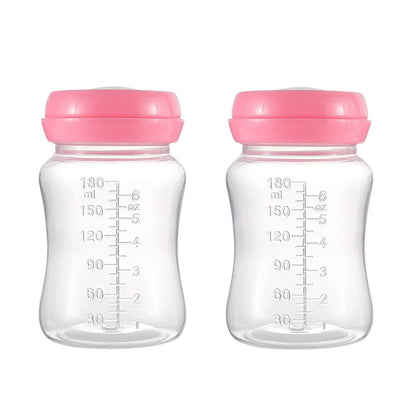 Contenitore Graduato per Conservazione Latte Materno 180 ml – Singolo o Set 2 Pezzi