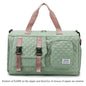 Borsone da Viaggio in Nylon Impermeabile con Scomparti Separati - Borsa Mamma Organizer Multifunzione