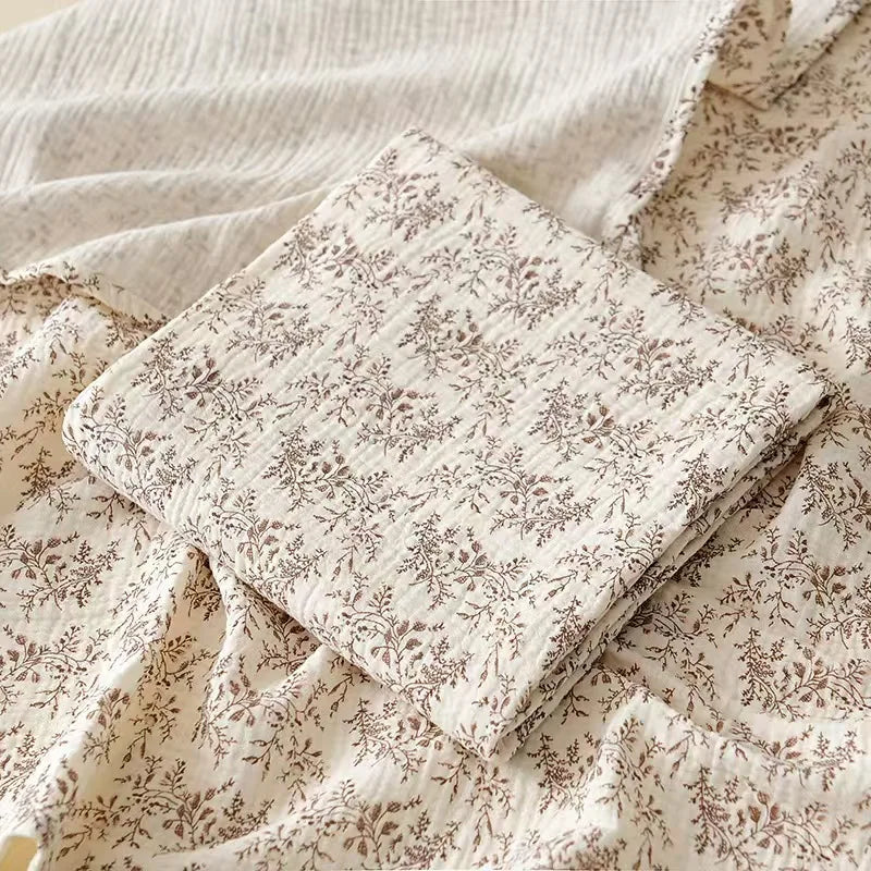 Copertina Neonato in Mussola di Cotone 100×100 cm – Leggera e Traspirante