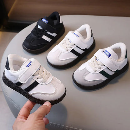 Sneakers Bambino con Velcro – Scarpe Sportive Casual Antiscivolo con Suola Flessibile 0-4 Anni