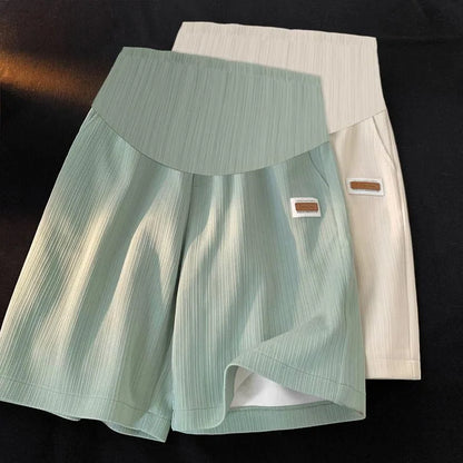 Bermuda Premaman – Pantaloncini Morbidi con Fascia Alta Elastica per Gravidanza