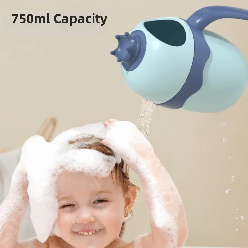 Brocca Contenitore Bagnetto Neonato 750 ml per Risciacquo Capelli