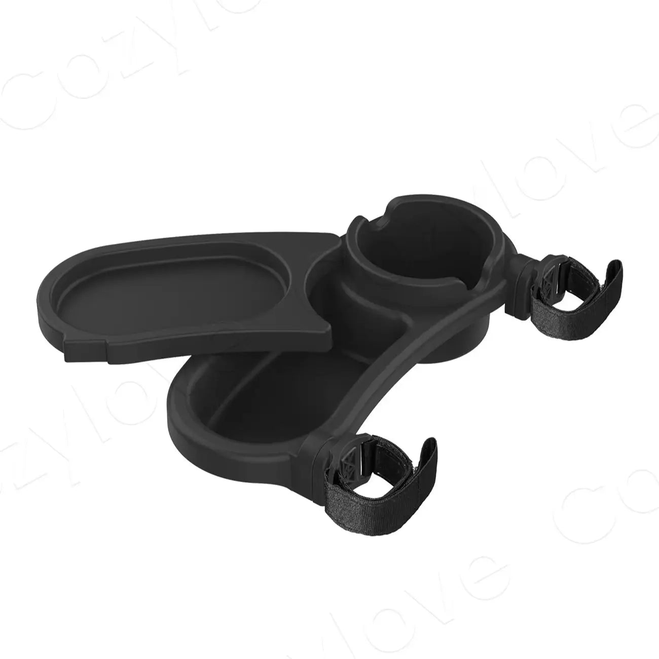 Vassoio Organizer Universale 3 in 1 per Passeggino con Portabicchiere
