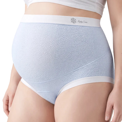 Set 2 Slip Premaman a Vita Alta Elasticizzati – Intimo Maternità per Gravidanza e Post Parto