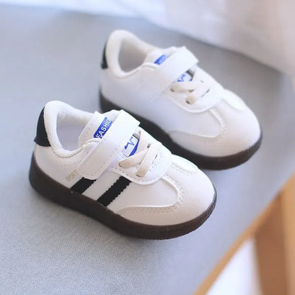 Sneakers Bambino con Velcro – Scarpe Sportive Casual Antiscivolo con Suola Flessibile 0-4 Anni