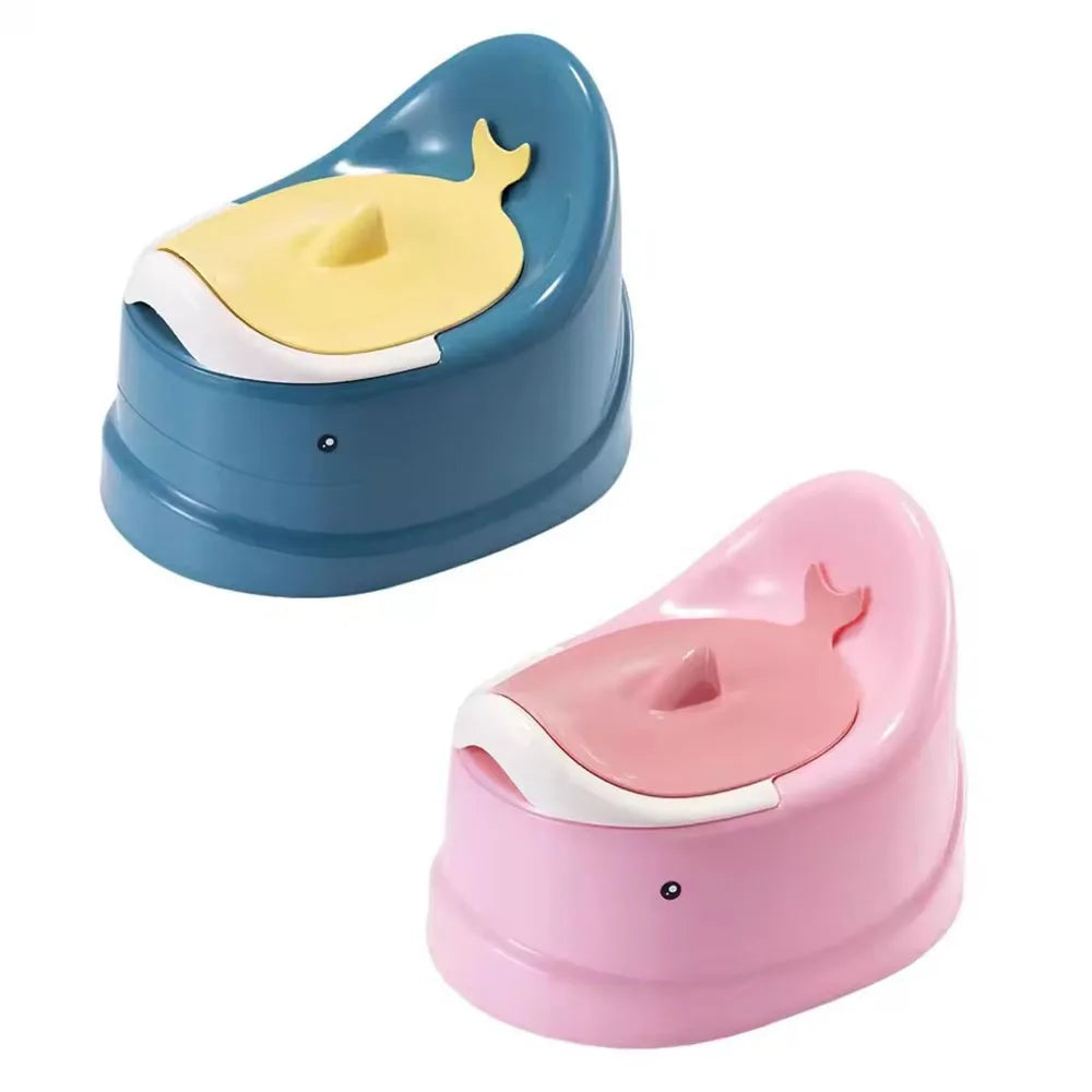 Vasino per Bambini con Coperchio e Vaschetta Estraibile, Antiscivolo, Toilette da Allenamento per lo Spannolinamento